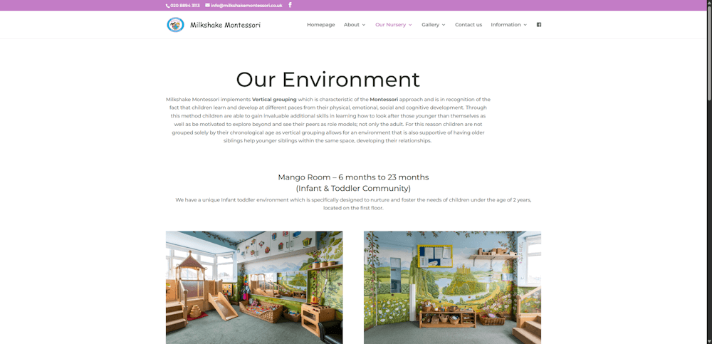Milkshake Montessori Nursery